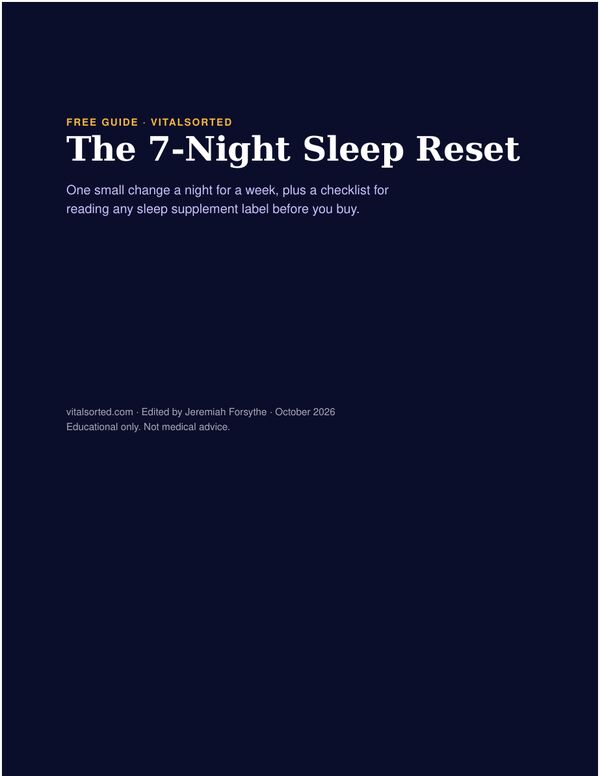 Cover of The 7-Night Sleep Reset PDF